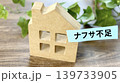 家小物にナフサ不足文字入り付箋_ななめ 139733905