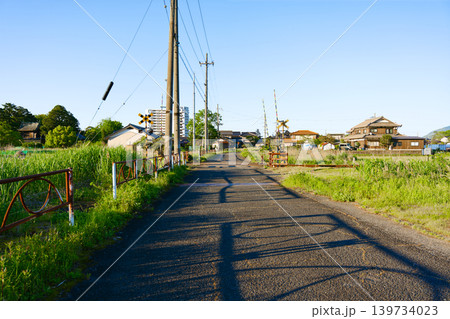 田舎の夕景 139734023