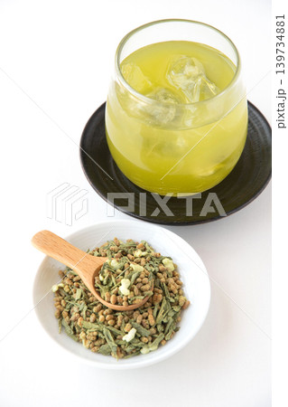 冷たい抹茶入り玄米茶 139734881