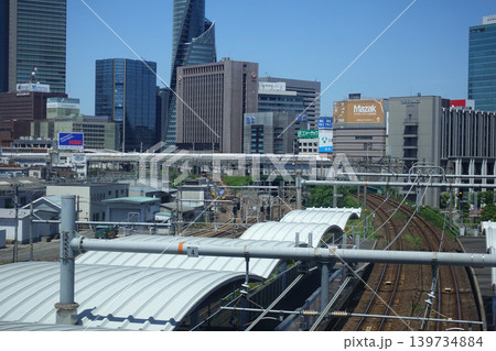 名古屋駅周辺の鉄道風景 139734884