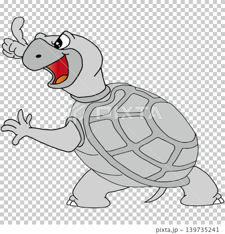 手書き動物イラスト☆カメさん 手書き動物イラスト☆カメさん 139735241