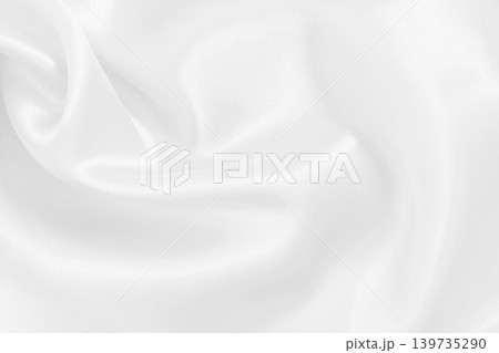White fabric texture for background and design, beautiful pattern of silk or linen. White fabric texture for background and design, beautiful pattern of silk or linen. 139735290