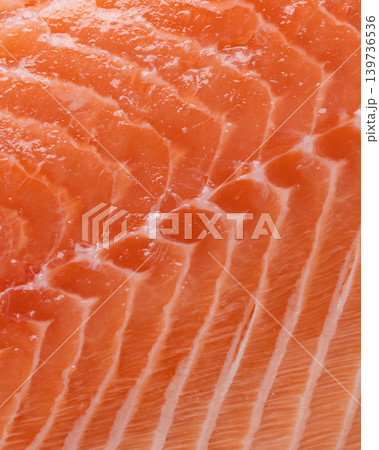 Raw salmon fillet texture healthy protein Raw salmon fillet texture healthy protein 139736536