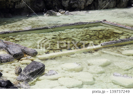 草津温泉街の昼間の景色,湯畑エリア 草津温泉街の昼間の景色,湯畑エリア 139737249