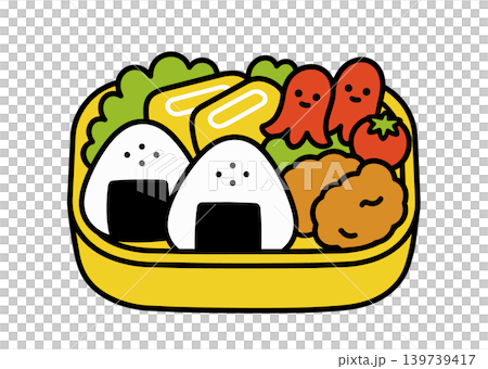 お弁当のイラスト お弁当のイラスト 139739417