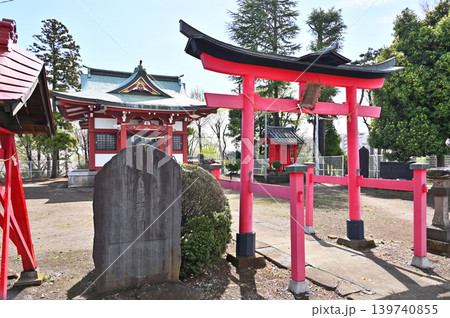 岩槻散歩：諏訪神社　社殿 139740855