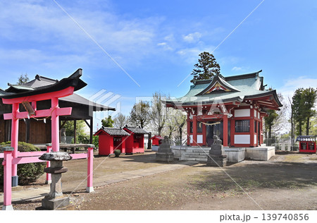 岩槻散歩:諏訪神社 社殿 岩槻散歩:諏訪神社 社殿 139740856