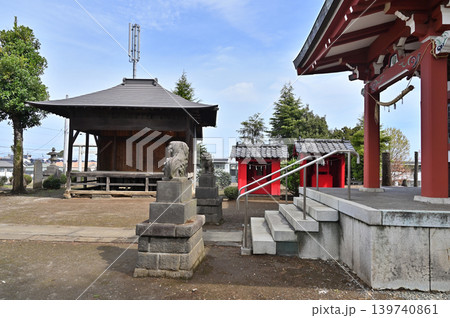 岩槻散歩：諏訪神社　境内社 139740861
