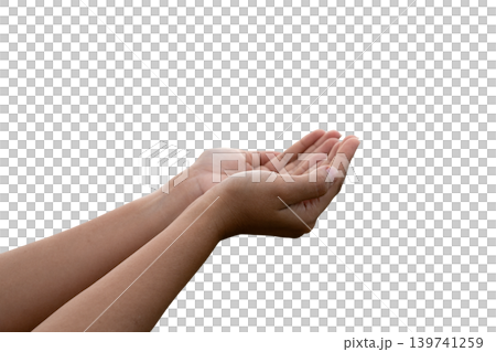 woman's hand holding something. Beauty female hand. Woman hand touching or pointing on isolated background. woman's hand holding something. Beauty female hand. Woman hand touching or pointing on isolated background. 139741259