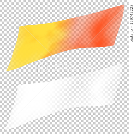 イラスト素材(オレンジ、グラデーション) イラスト素材(オレンジ、グラデーション) 139742228
