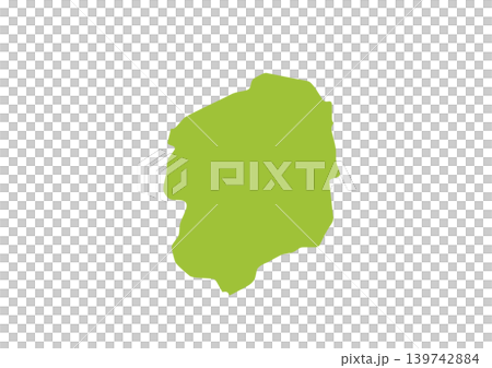 A somewhat stylized illustration of Tochigi Prefecture 139742884