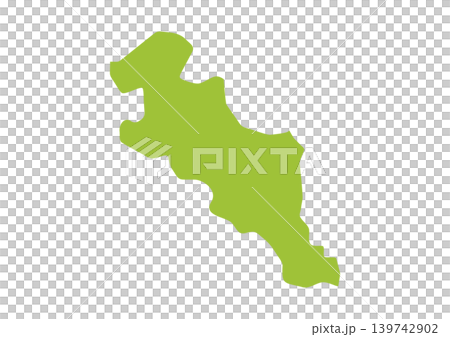 A somewhat stylized illustration of Kyoto Prefecture 139742902