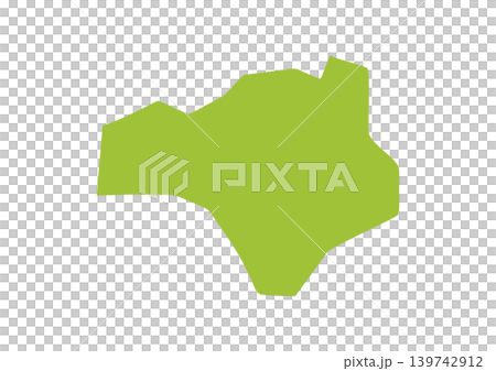 A somewhat stylized illustration of Tokushima Prefecture. A somewhat stylized illustration of Tokushima Prefecture. 139742912