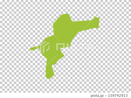 そこそこデフォルメされた愛媛県のイラスト そこそこデフォルメされた愛媛県のイラスト 139742913