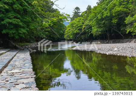 伊勢神宮内宮　御手洗場 139743015