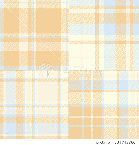 Plaid pattern set for holiday fabric projects. Perfect for pillows, aprons, and table linens. 139743866