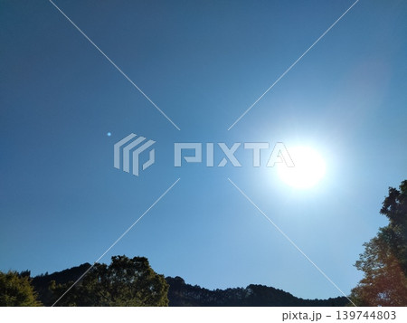 田舎の山　風景 139744803