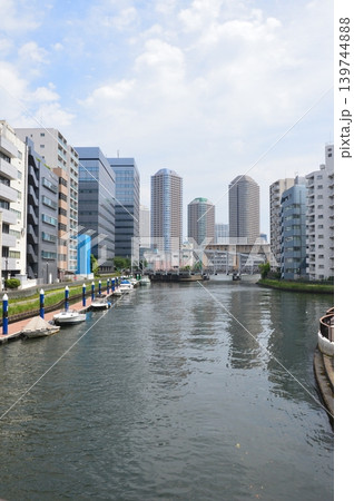亀島川（東京都中央区） 139744888