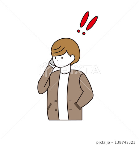びっくりした女性 びっくりした女性 139745323