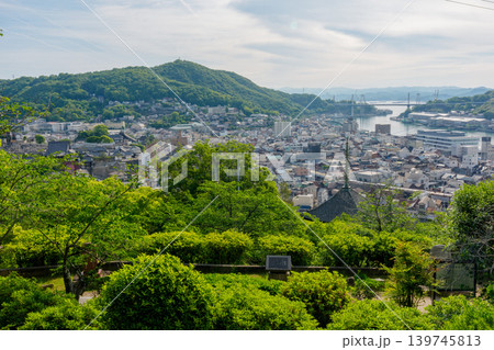 千光寺公園から望む尾道水道と瀬戸内海のパノラマ風景 千光寺公園から望む尾道水道と瀬戸内海のパノラマ風景 139745813