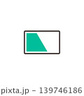 交通系ICカードのイメージイラスト素材 139746186