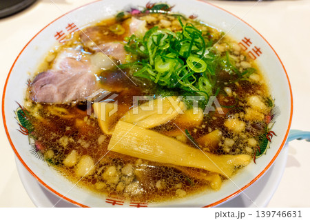 広島名物 尾道ラーメン 背脂醤油スープのご当地ラーメン 広島名物 尾道ラーメン 背脂醤油スープのご当地ラーメン 139746631