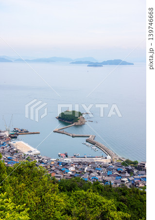 福山 朝陽の展望台から望む鞆の浦と瀬戸内海の絶景 福山 朝陽の展望台から望む鞆の浦と瀬戸内海の絶景 139746668