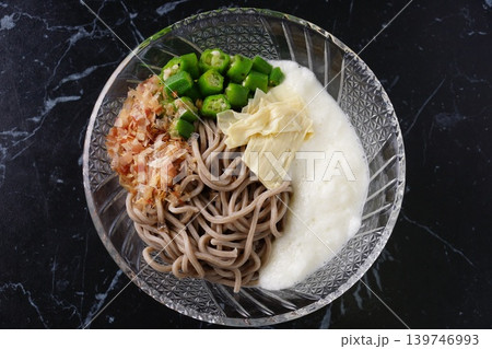 おくらトロロ蕎麦 139746993
