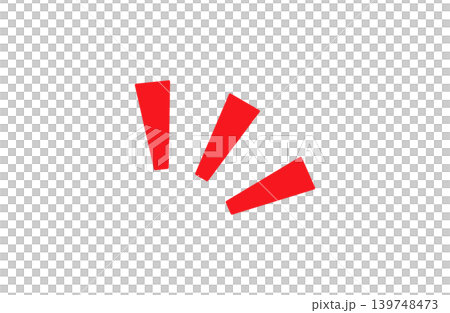 Red inspiration, realization icon illustration 139748473