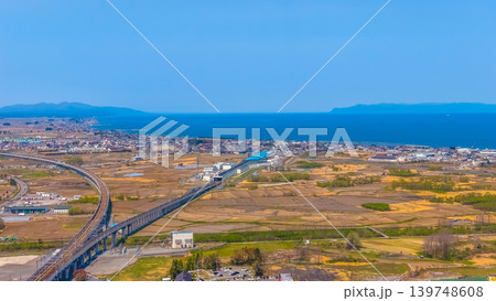 April 26 2026 Aomori Coastal Countryside And Viaduct Panorama April 26 2026 Aomori Coastal Countryside And Viaduct Panorama 139748608
