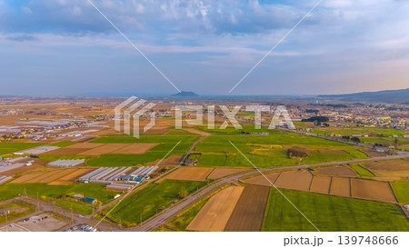 April 26 2026 Shin Hakodate Hokuto Rural Farmland Evening Landscape April 26 2026 Shin Hakodate Hokuto Rural Farmland Evening Landscape 139748666