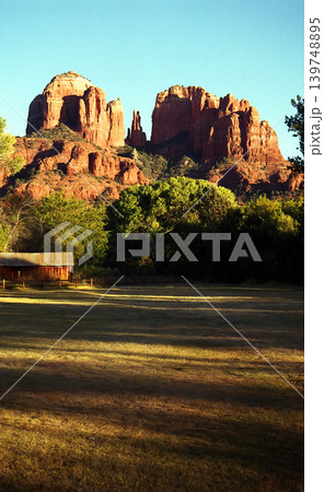 Film Image Cathedral Rock Sedona Arizona Film Image Cathedral Rock Sedona Arizona 139748895