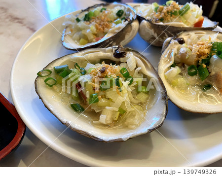 活ホッキ貝のニンニクソース蒸し 殻蒸し 中華料理 活ホッキ貝のニンニクソース蒸し 殻蒸し 中華料理 139749326