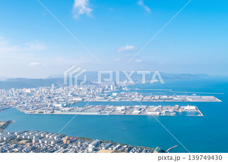 屋島山頂から見た高松市街 屋島山頂から見た高松市街 139749430