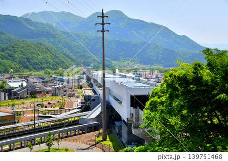 北陸新幹線 飯山駅周辺(長野県飯山市)【2026.5】 北陸新幹線 飯山駅周辺(長野県飯山市)【2026.5】 139751468