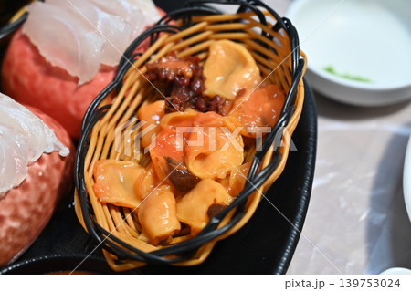 Korean Fresh Raw Sea Squirt Sashimi Korean Fresh Raw Sea Squirt Sashimi 139753024