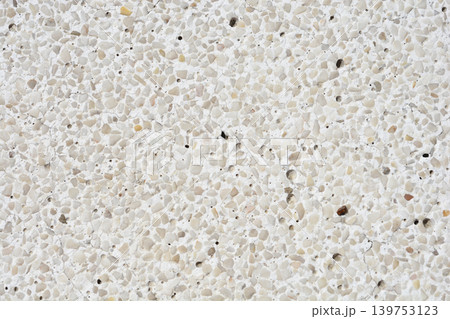 White Terrazzo Wall Texture with Small Pebbles White Terrazzo Wall Texture with Small Pebbles 139753123