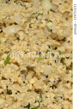 Soy Mixture with Onion and Black Cumin Soy Mixture with Onion and Black Cumin 139753251