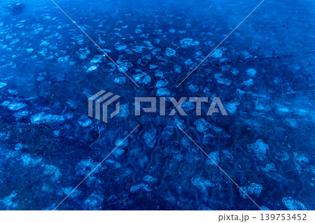 Frozen Lake Surface Ice Cold Winter Blue Background Abstract Texture Pattern Season Frozen Lake Surface Ice Cold Winter Blue Background Abstract Texture Pattern Season 139753452