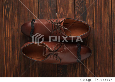 Father's Day shoes with mustache for men's celebration Father's Day shoes with mustache for men's celebration 139753557