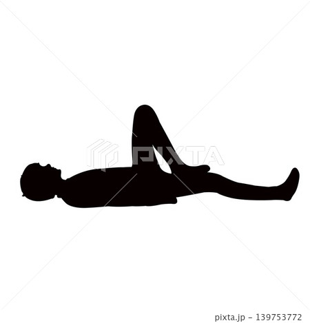 a boy body silhouette vector a boy body silhouette vector 139753772