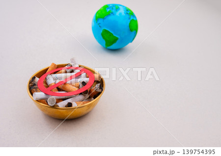 Concept of world no tobacco day. Smoking kills, cancer disease Concept of world no tobacco day. Smoking kills, cancer disease 139754395