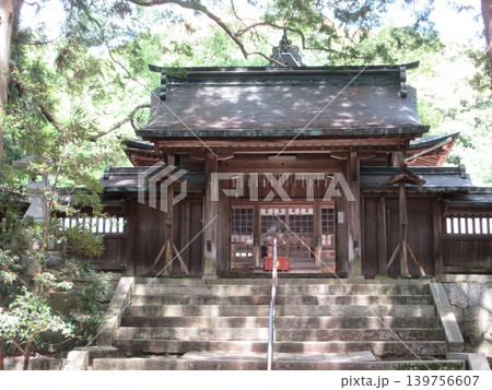 山口県山口市!野田神社の神門と拝殿 山口県山口市!野田神社の神門と拝殿 139756607