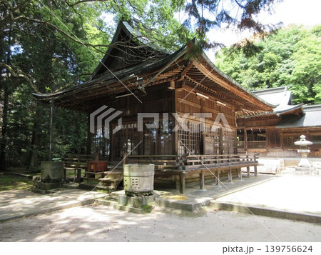 山口県山口市！野田神社の拝殿 139756624