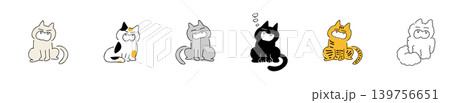 あくびねこ|カラー あくびねこ|カラー 139756651