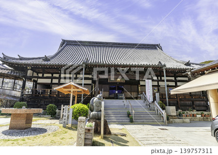 三門周辺 妙林寺 本堂 岡山県岡山市 三門周辺 妙林寺 本堂 岡山県岡山市 139757311