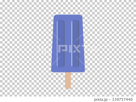 Simple ice cream illustration Simple ice cream illustration 139757440
