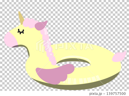 獨角獸浮子的插圖 139757500