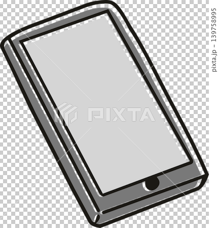 スマートフォンのイラスト 139758995