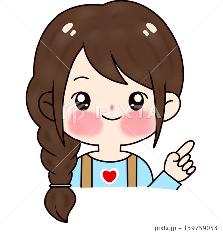 Cute Girl Sticker Pack 139759053